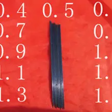 Новинка 100 шт. sax oboe флейта кларнетовые пружины синие запчасти разные размеры