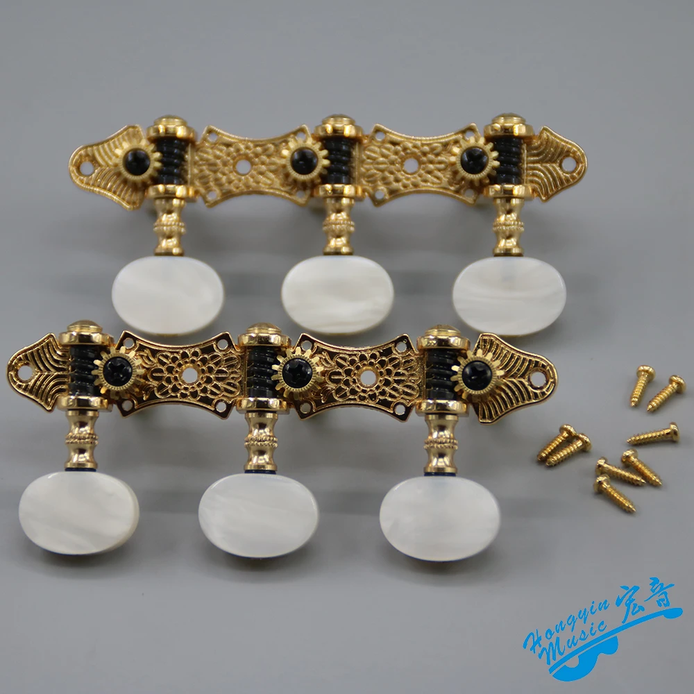 Buy Classical Guitar Tuning Pegs Machine Heads Gold