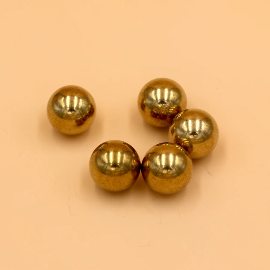 20mm 5 PCS Solid Brass ( H62 ) Bearing Ball High Quality Free Shipping