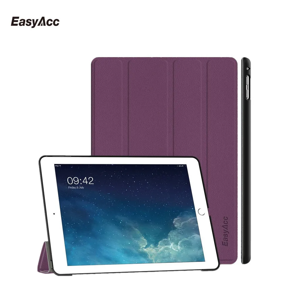

Case for iPad Air 2 , PU Leather Smart Cover Folio Case Stand with Auto Sleep/ Wake Function ecology Cover for iPad 6/ Air 2