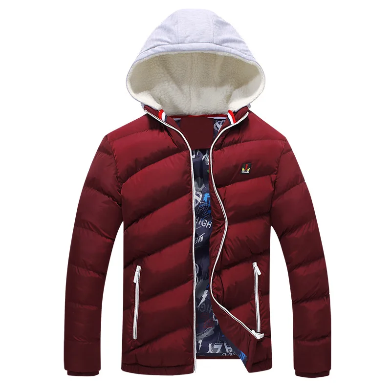 

New Arrival Winter Mens Jacket And Coats Fashion Men Down Coat High Quality Turn-down Collar Casual Parka Men Free Shipping 6124