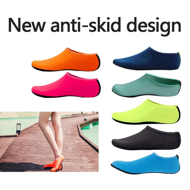 Swimming Water Aqua Shoes Men Women Beach Camping Shoes Adult Unisex Aqua Flat Soft Walking Lover yoga Shoes Non-slip sneakers