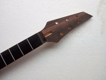 

Unfinished New Electric Guitar Neck Maple Ebony fretboard 24 frets 25.5"
