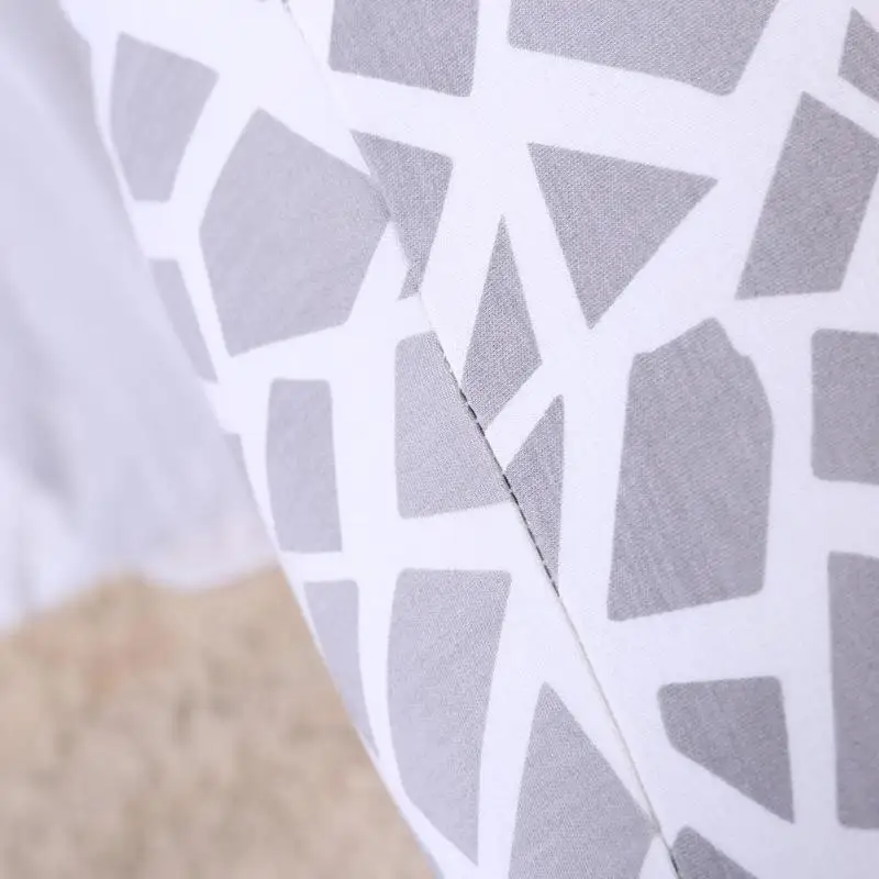 V-образная Женская Подушка для сна для шеи для беременных, поддержка талии, хлопковая наволочка для беременных