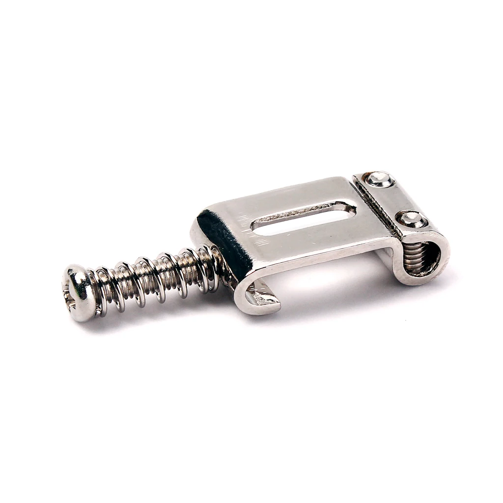 Professional Chrome Plated 6pcs Saddle Bridge For Telecaster Electric Guitar W/ L Wrench Musical Instruments Guitar Parts Access