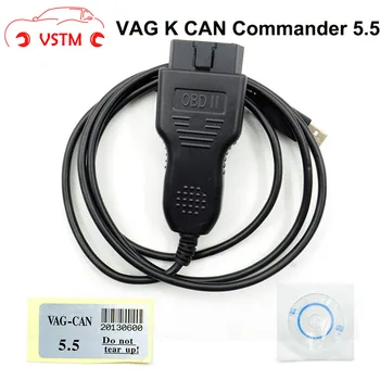 

VSTM VAG k CAN Commander 5.5 VAG5.5 Pin Reader 3.9Beta Kilometers Program OBD2 Auto Scanner VAG for V-W/Se-at/Sk-oda