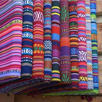 

1PCS= 45*150cmColor polyester-cotton blend fabric, sofa cover pillow curtain tablecloth fabric, boho style DIY material