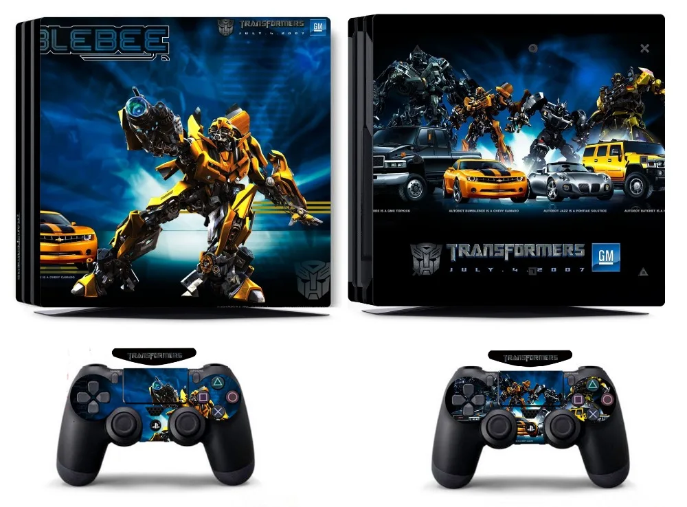 Стикер для PS4 PRO 003 стикер Pro виниловый Sony PlayStation 4 и 2 шкуры контроллеров|stickers for|stickers