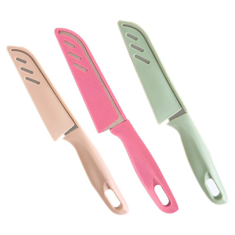 

1Pcs Stainless Steel Kitchen Knives Chef Paring Cooking Tool Kitchen Fruits Utility Slicing Paring Knives Anti-slip Handle
