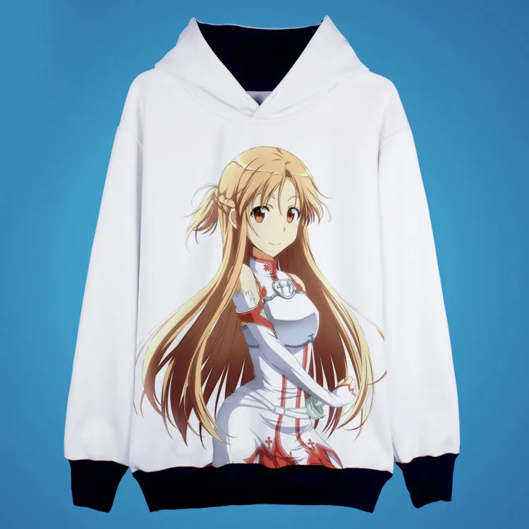 Sword Art Online Cosplay Anime Kapuzen Sweatshirt Hoodie pullover Pulli Verdickt 