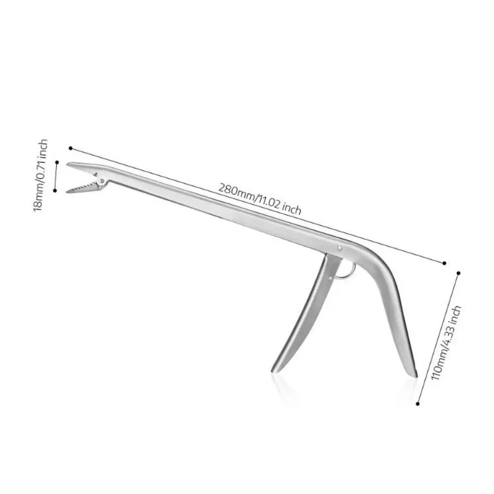 Новинка, Рыболовный Инструмент из нержавеющей стали, плоскогубцы для удаления рыболовных крючков, устройство для отцепления рыбы, зажим для фиксации, рыболовные плоскогубцы