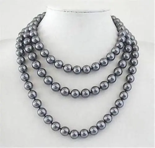 

0399 South Sea Grey Shell Pearl Necklace