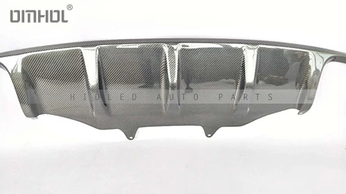 Macan 14-17 year carbon fiber rear diffuser 7_