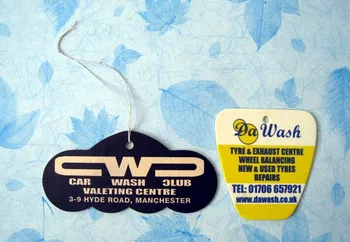 

Free Shipping Via Fedex or DHL , 2017 Cheap custom paper car air freshener for car