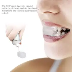 Handfree Жевательная зубная щетка мини портативный ленивых людей 360 градусов очиститель зубов