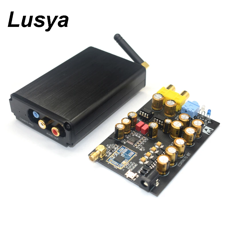 

CSR8675+PCM5102A Bluetooth 5.0 Wireless Receiver Board I2S DAC Decoder Support ATPX HD 24BIT with Antenna A2-001 B3-001