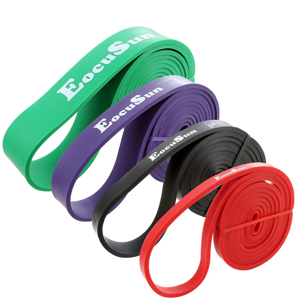 

Training Fitness Gum Exercise Gym Strength Resistance Bands Pilates Sport 208CM Rubber Fitness Bands Crossfit Workout Equipment