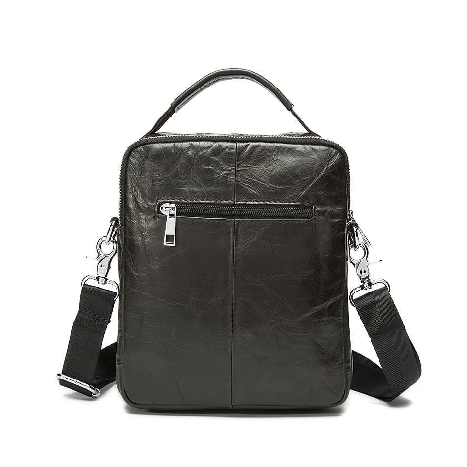 WESTAL 100% Натуральная Кожа Мужчины Сумки Классический Мужской Crossbody Плечо Сумка