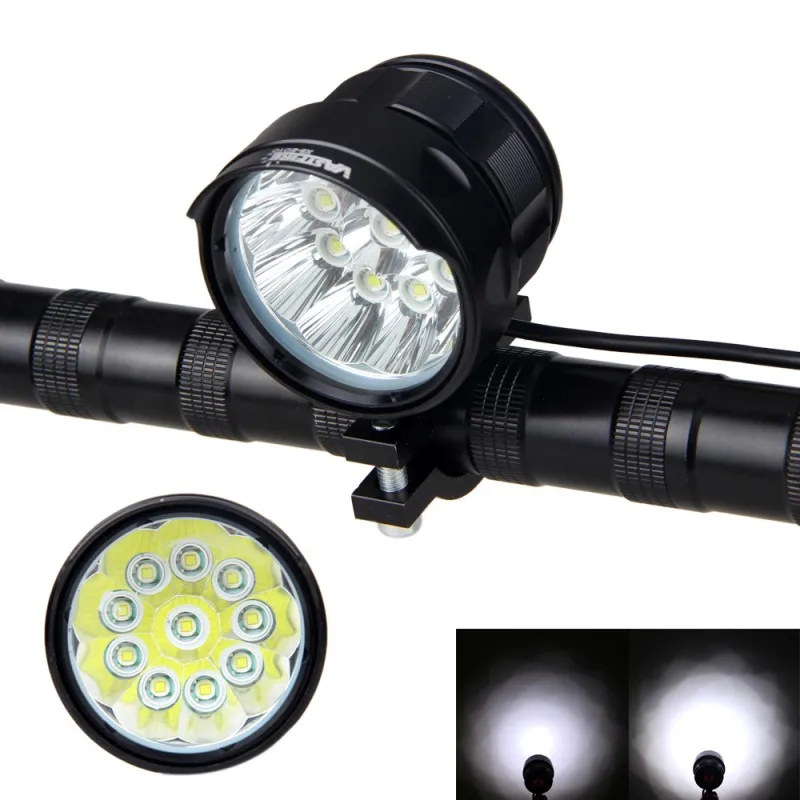 Perfect Super Bright Lamp 20000 Lumen 10x XM-L T6 LED Front Bike Headlight 3 Modes Bicycle Light  Bike Accessories 1