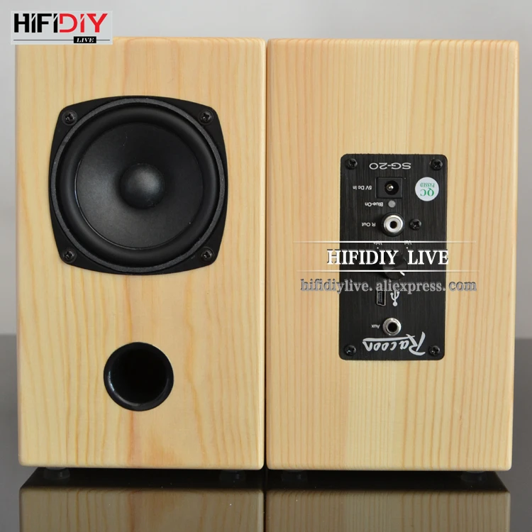 HIFIDIY LIVE 3 дюймов USB беспроводной bluetooth HIFI2.0 динамик звуковая коробка для дома/офиса Настольный стерео аудио компьютер ноутбук колонки