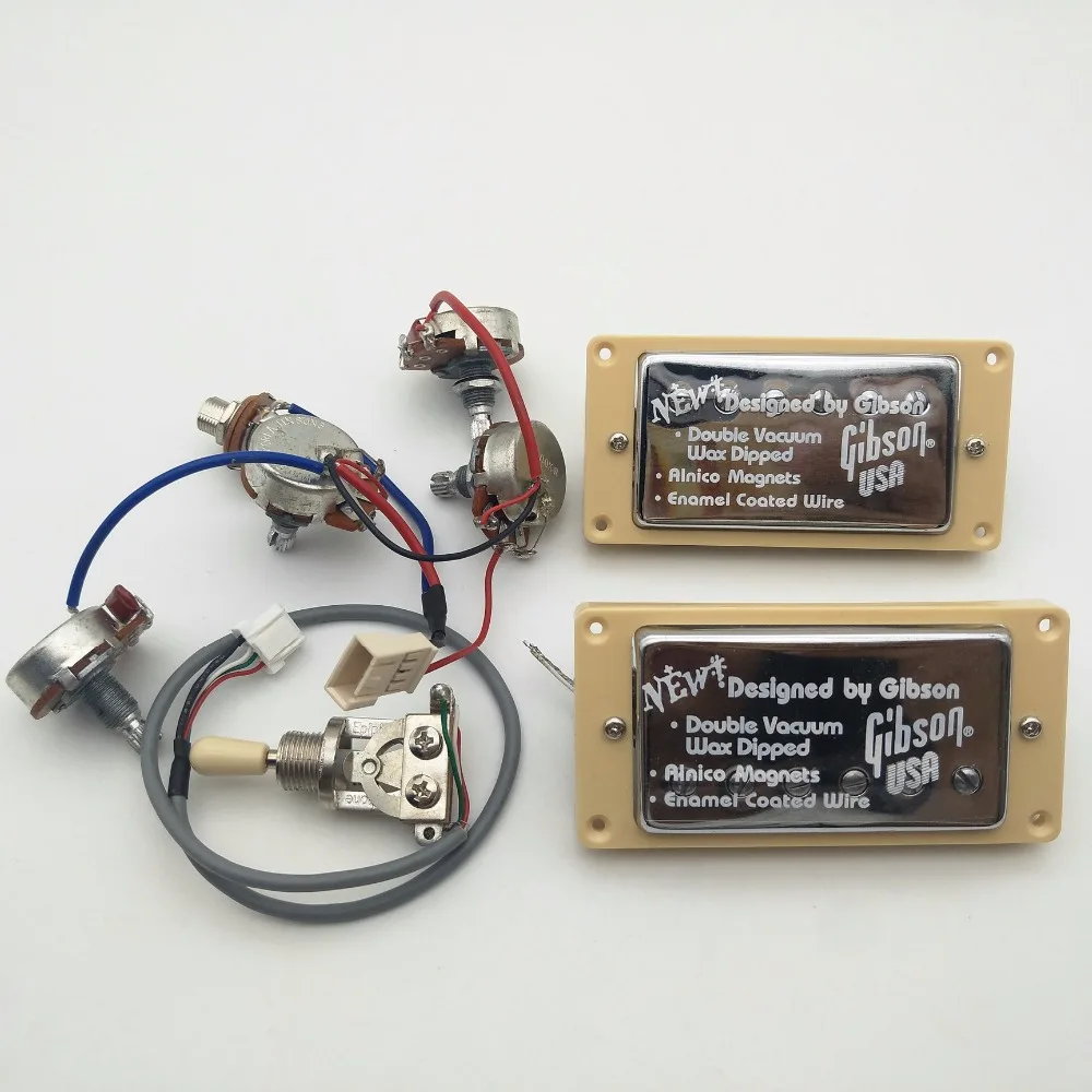high quality 59 Sdandard Alnico 5 Pickups Electric Guitar Pickups Guitar Pickups Wiring Harness made in