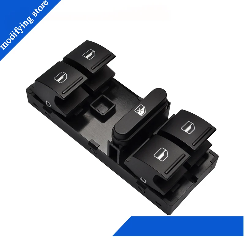 

1K4959857B for Electric Power Master Window Switch Button V W Sagitar Golf 5 Golf 6 Je tta MK5 Mk6 Tiguan Touran Passat B6 B7