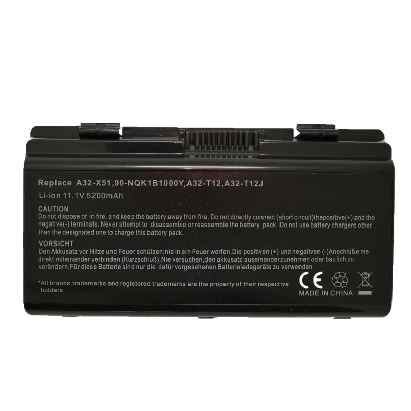 HSW 5200 мАч батарея для asus A31 T12 A32 T12C T12Er T12Fg T12Jg T12Mg T12Ug X51H X51L X51R X51RL X58 X58C X58L X58Le|battery for