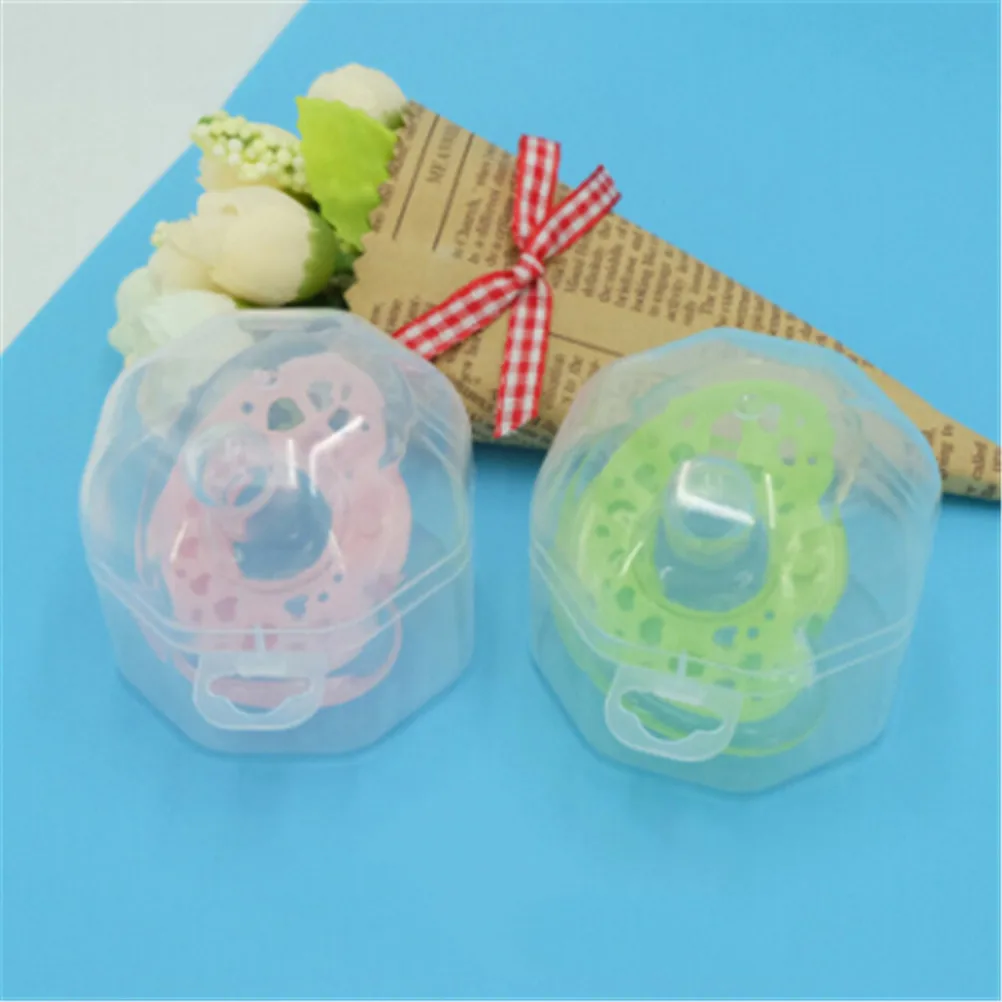 2PCS Baby Travel Soother Pacifier Dummy Storage Case Box Cover Holder Protable