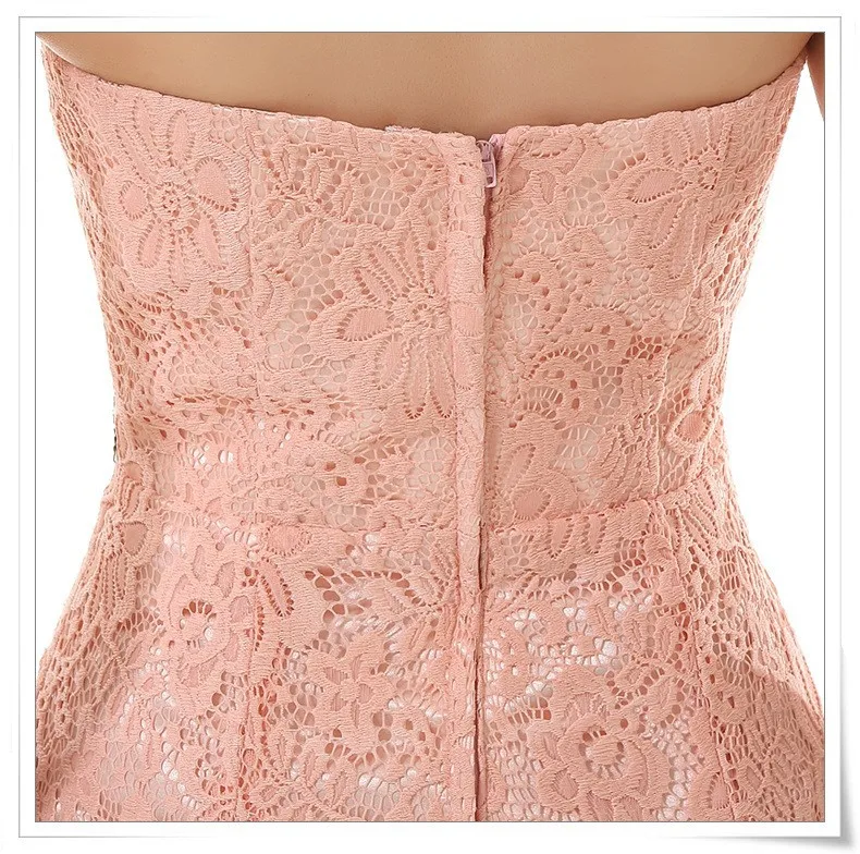 2014-Sweetheart-Neckline-Strapless-Floor-Length-Mermaid-Lace-Wedding-Party-Dress-Elegant-Pink-Long-Evening-Dress (4)