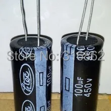 450V100UF 18 х 35 450V 100 мкФ Размер 18*35 электролитический конденсатор с алюминиевой крышкой, ORIGINAL100% 20 шт./лот электронный Компоненты комплект
