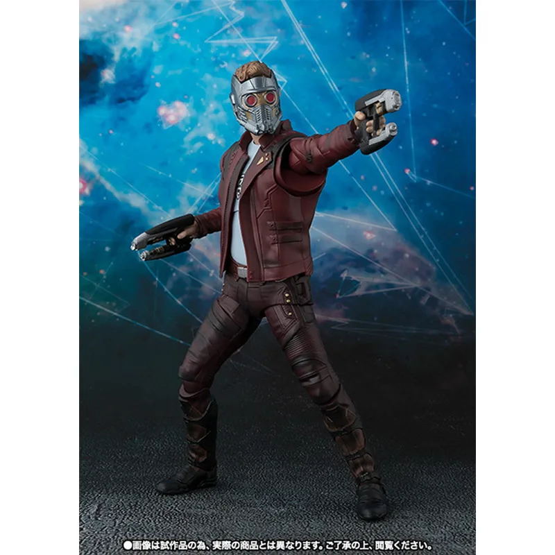 SHFiguarts СВЧ стражи Галактики с принтами "Marvel", "Мстители", Star-Lord реактивный Енот& ребенок дерево экшн фигуры игрушки ПВХ аниме модель