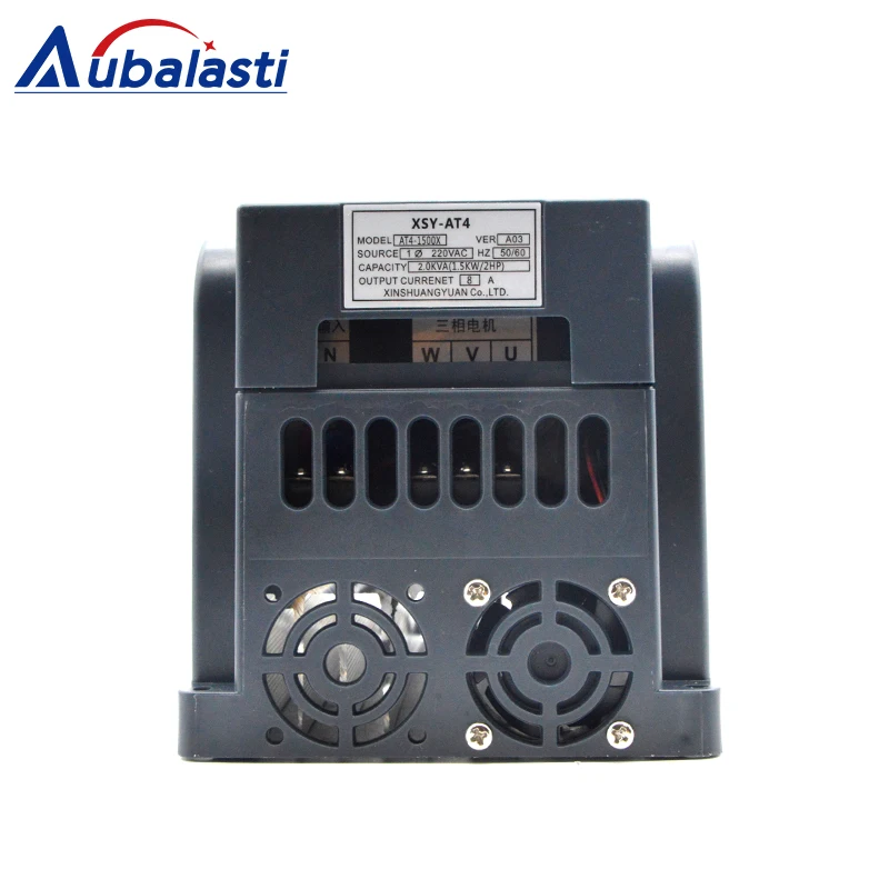 Инвертор 1 5 кВт 220 В преобразователь частоты 3HP 8A AT4 3P 380 utput 400 Гц использование для