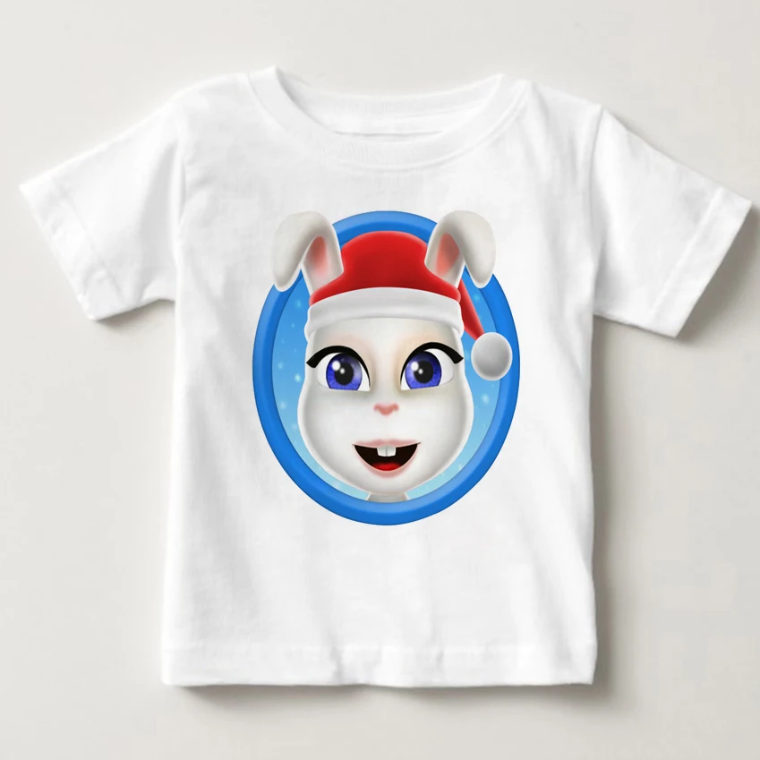 

children's favorite online games can speak Tom cat prints boy T-shirt summer Tshirt Tom cat and his friends cartoon costumes MJ