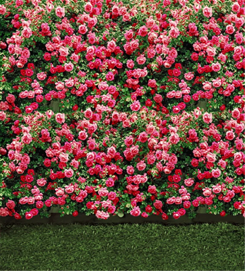 Photography Backdrop 5x7 Spring Flowers flower backdrop wall Birthday Party Backdrops Custom