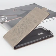 

for Nokia 6 Case Fashion Embossed Leather Case for Nokia 6 Flip Cover Case Vertical Back Cover Magnetic Protective Shell