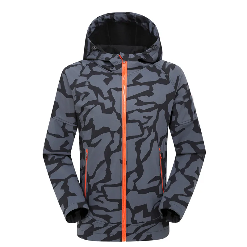 Soft Shell Waterproof Hiking Camping Jacket Sport Outdoor Jackets For