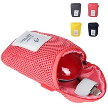 Devices USB Cable Hot Sale Storage Bags Mouse Cosmetics Earphone Portable 1PC New Insert 4Colors Digital Gadget Shakeproof