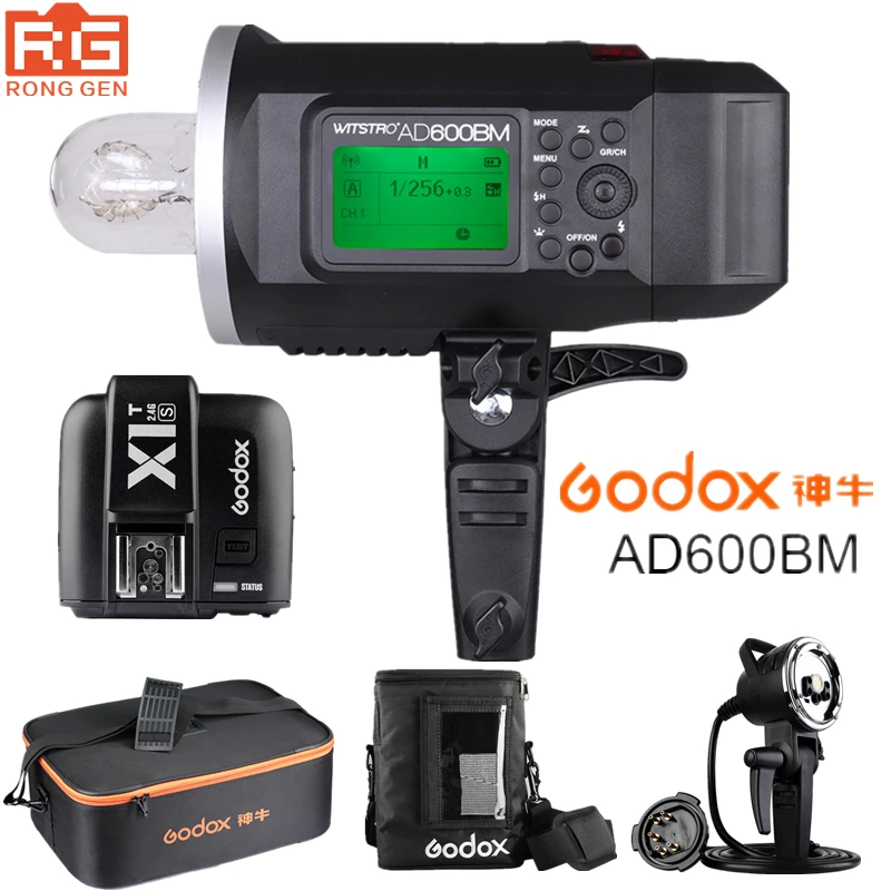 Godox AD600BM 600W HSS 1/8000 2.4G Wireless Outdoor flash Photography ...