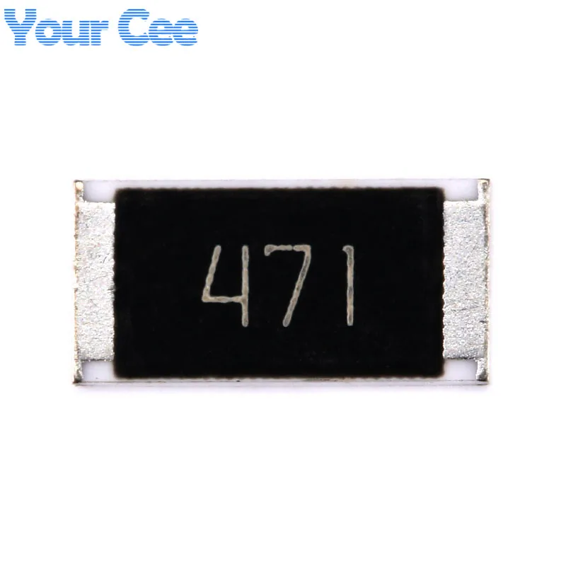 50 Pcs 2512 Chip R Smd Re 1w 470 Ohm 470r 471 5 ...