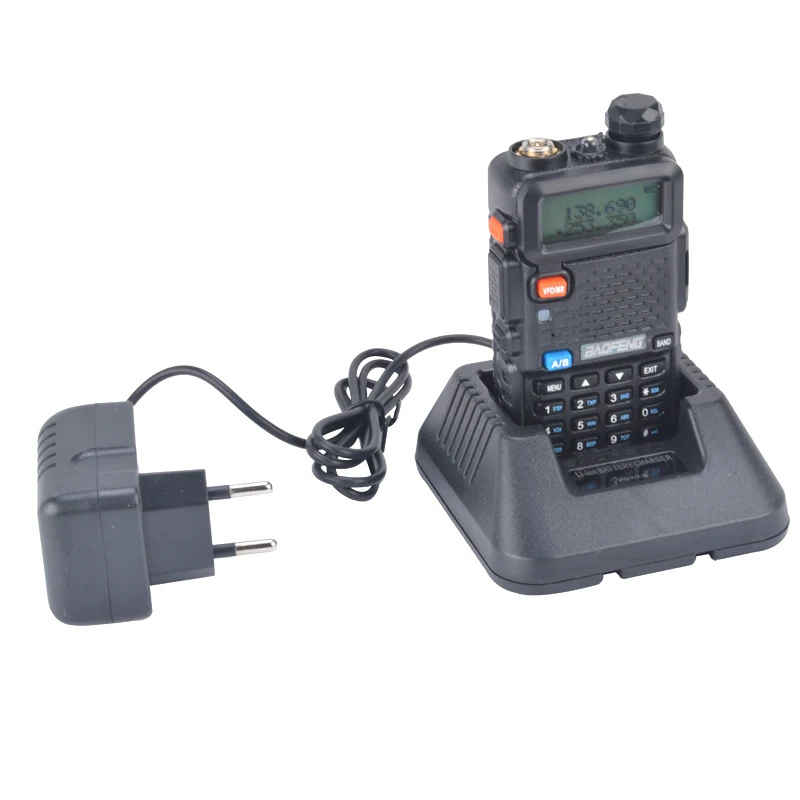 Трехдиапазонная портативная двухсторонняя рация baofeng Walkie talkie UV-5RIII 136-173,975 МГц/200-259,975 МГц/400-519,975 МГц 3 диапазона с наушником