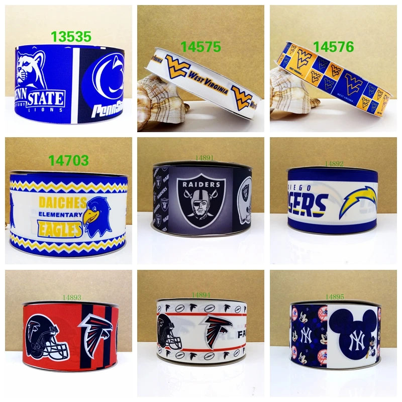 

Free shipping 50 yard cartoon printed grosgrain ribbon 14895