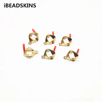 

New arrival! 19x15mm 100pcs Zinc alloy twist shape Stud earring/earrings accessories/Earring parts for Jewelry DIY making