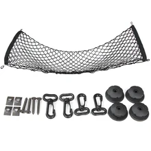 Автомобильный Стайлинг, нейлоновая Автомобильная сетка для хранения Сетка задний для хэтчбека багаж грузовой багажник дополнительный органайзер для хранения SUV/RV хэтчбек