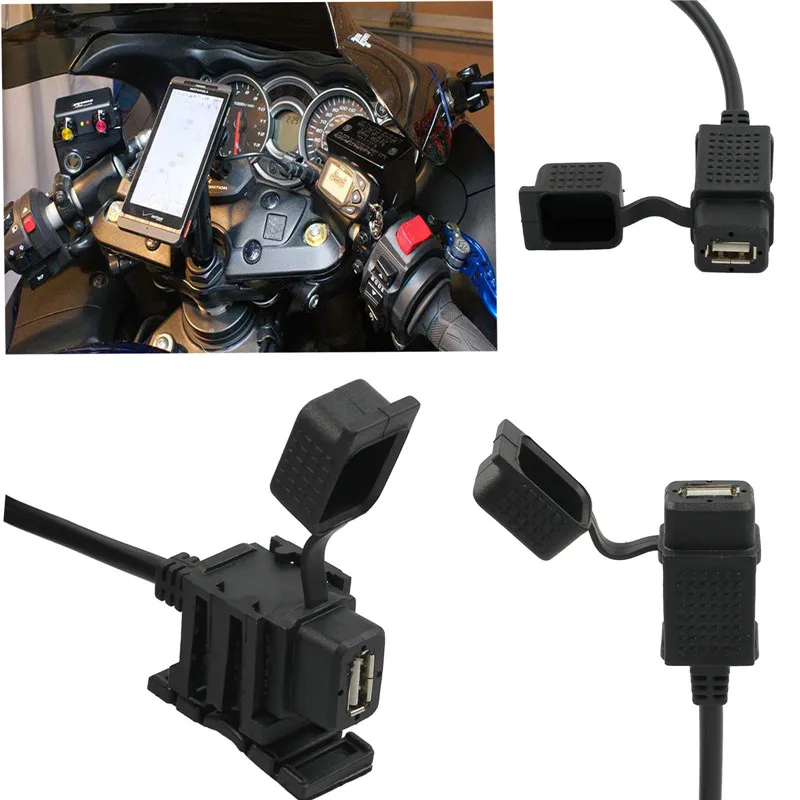 Автомобильный водонепроницаемый usb переключатель для автовыхода 2.1A 12 В/24 В порт