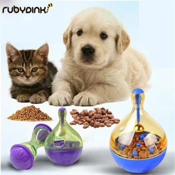 

Pet Cat Dog Feeder Toys Interactive Balls Leakage Toys Feeder for Dogs Cats Puzzle Shaking Food Toy Chewing Pet Accessories
