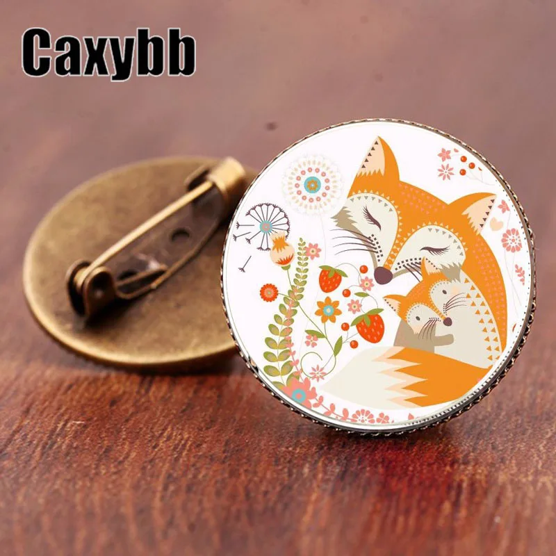 Gaxybb винтажная бижутерия высокое качество купольная брошь в стиле аниме Броши с