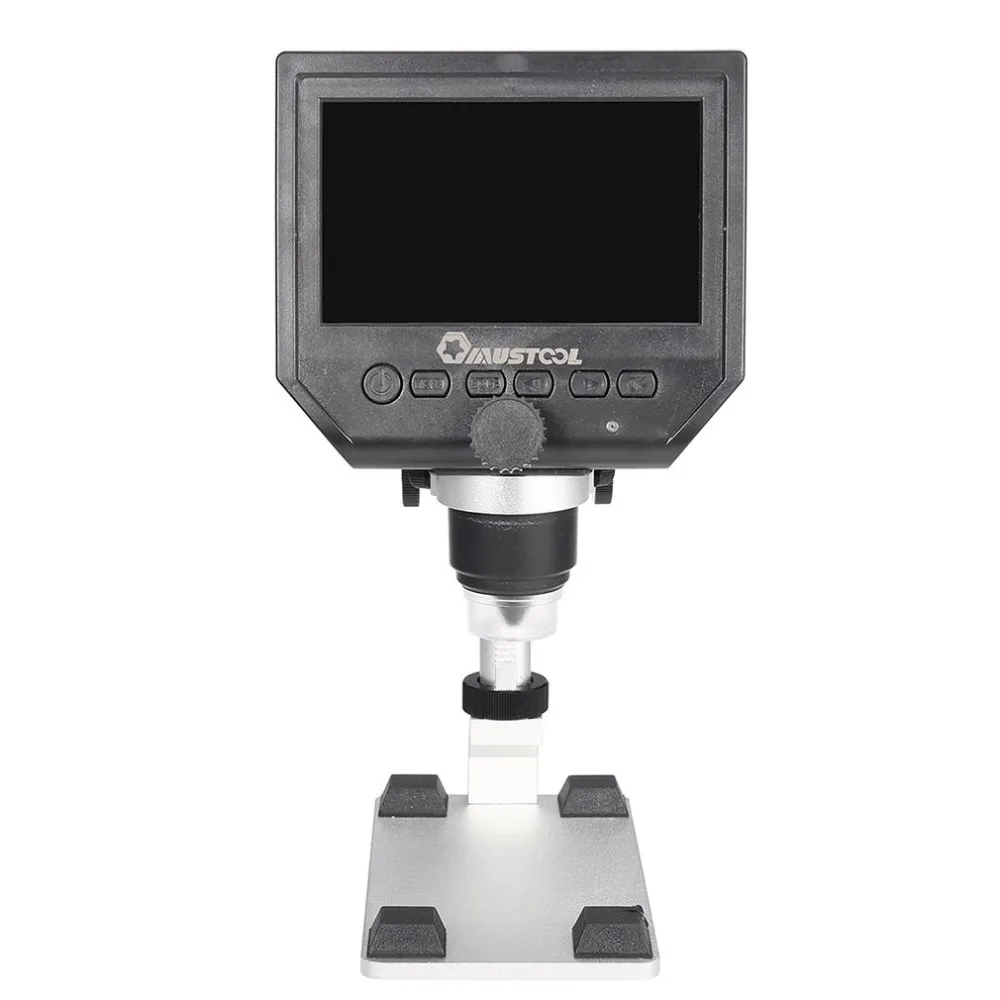 

Digital USB Microscope 600X 4.3 LCD screen Electronic Monitor Magnifier 3.6MP CCD Adjustable 8 LEDs