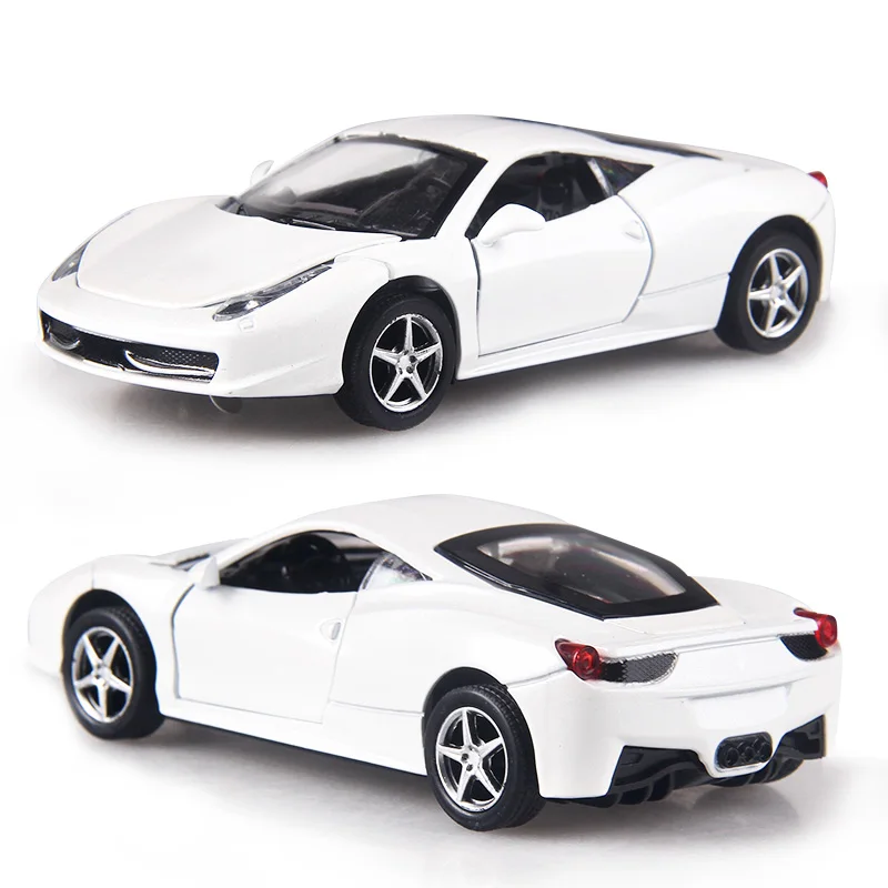 Модель автомобиля из сплава в масштабе 1:32 F458 14 см 4 цвета|alloy car|pull backdiecast models |
