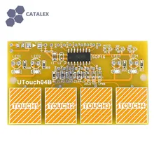 4-Channel Anti-interference Digital Capacitive Touch Sensor Switch Module for Arduino
