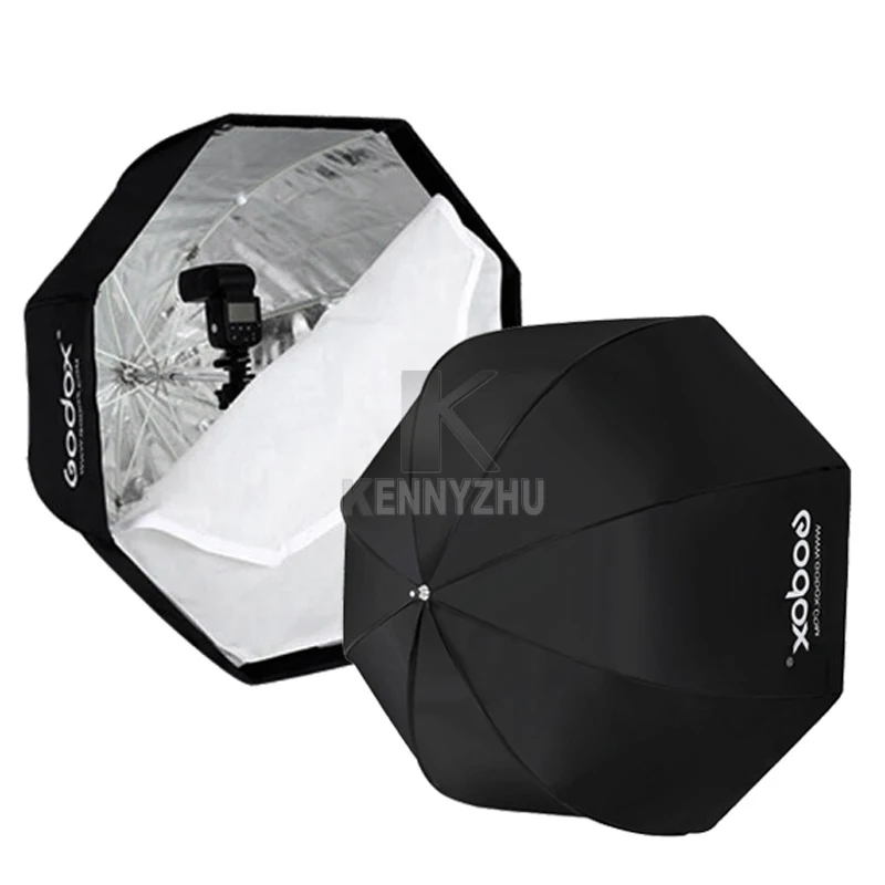 2 шт./лот Godox 120 см/47 &quotвосьмиугольный софтбокс зонт Octa светорассеиватель